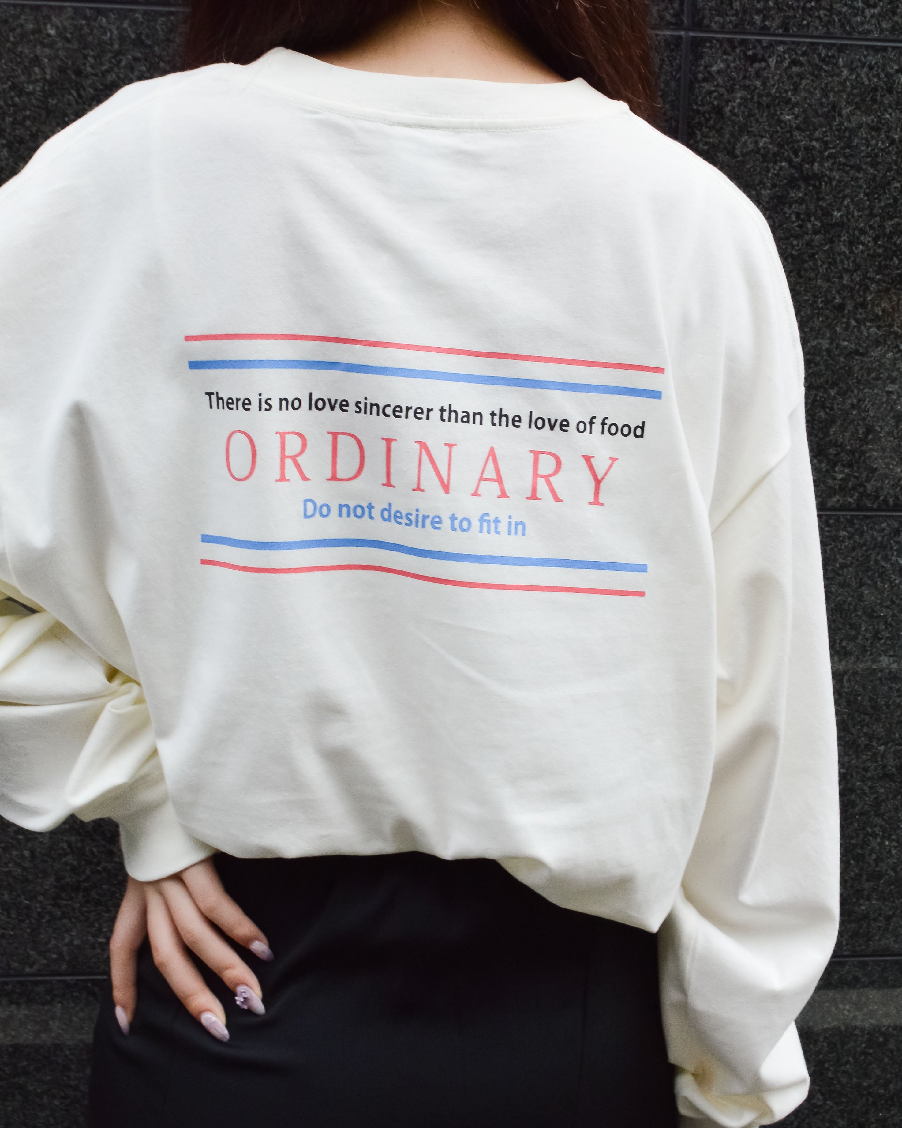 スピリトーゾ Spiritoso ORDINARYプリントTシャツ