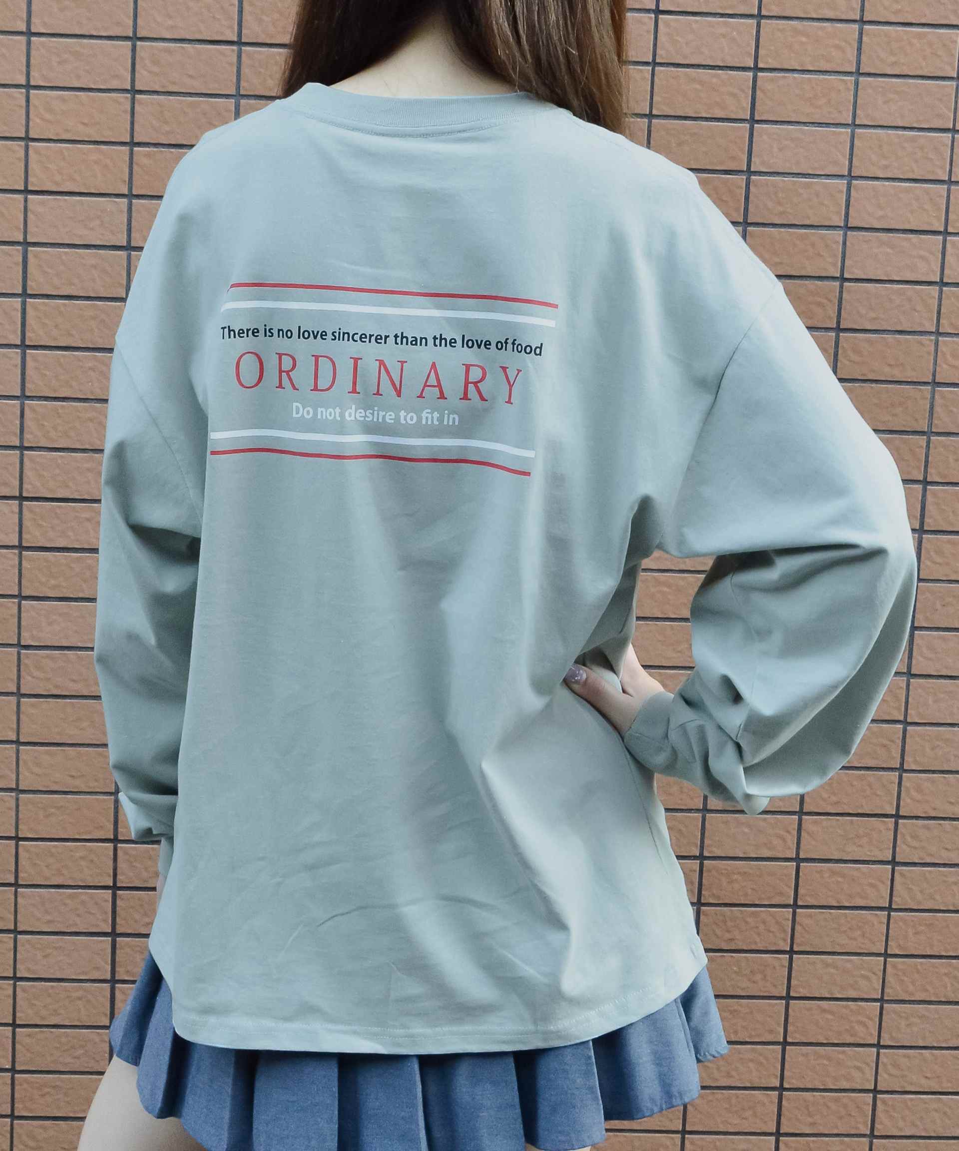 スピリトーゾ Spiritoso ORDINARYプリントTシャツ,オリーブ
