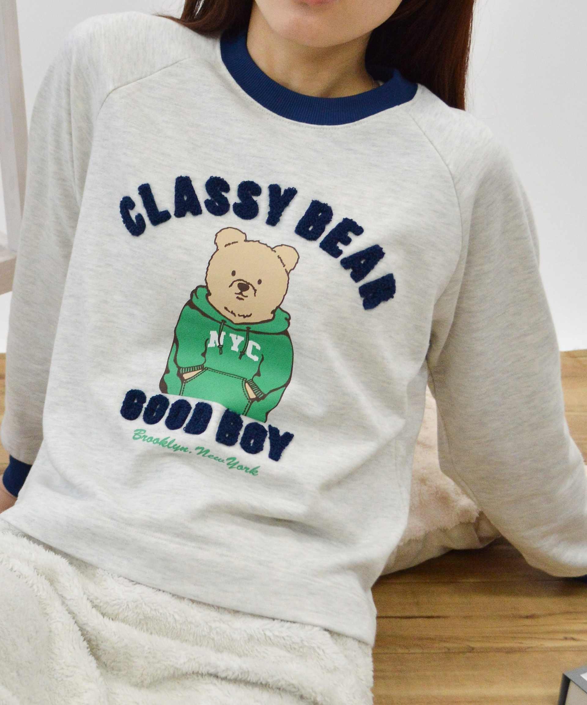 Spiritoso Spiritoso Bear Print Trans Wett