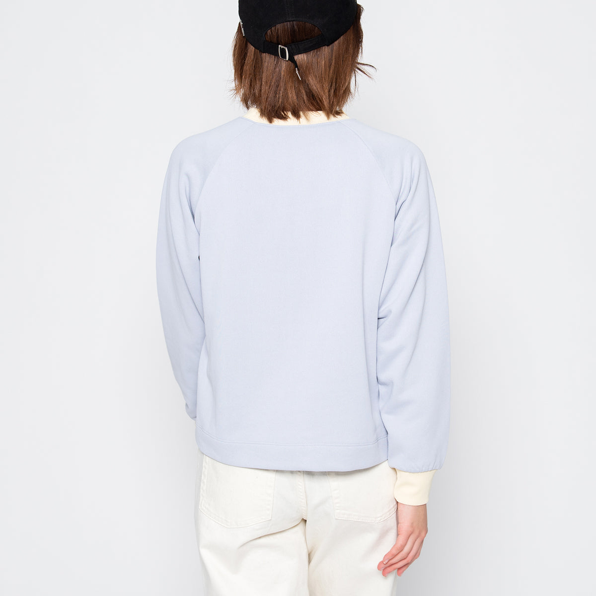 スピリトーゾ Spiritoso ベアプリントラグランスウェット