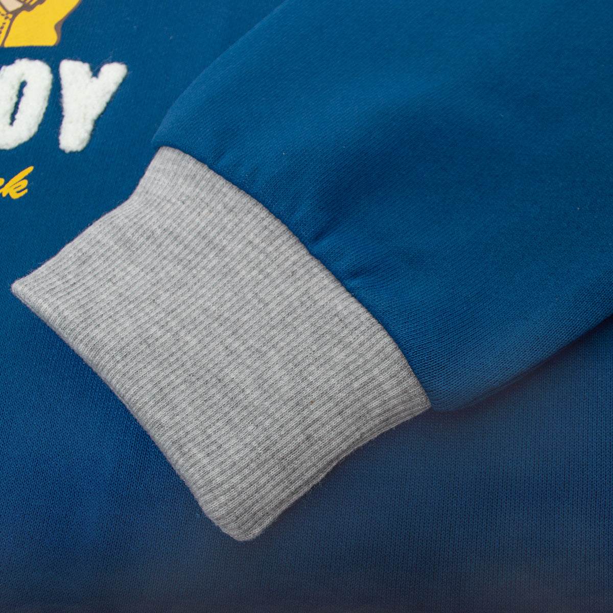 スピリトーゾ Spiritoso ベアプリントラグランスウェット