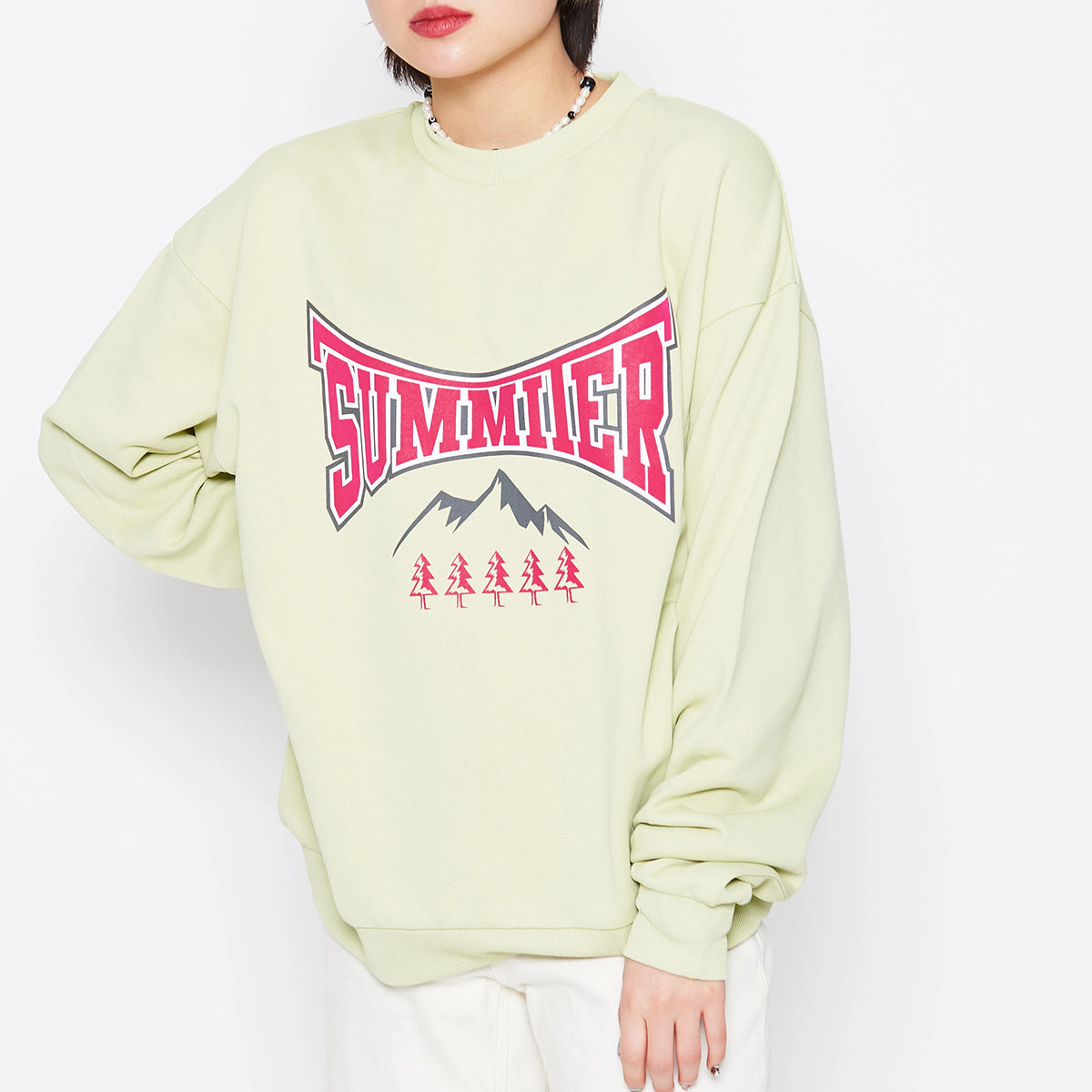 スピリトーゾ Spiritoso SUMMITERプリントスウェット