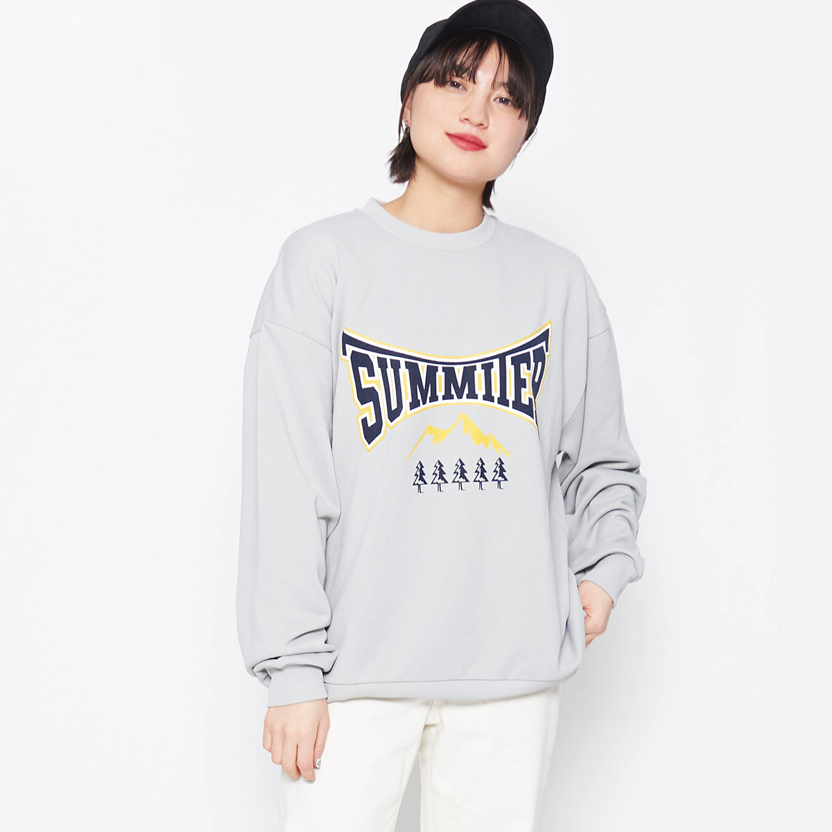 スピリトーゾ Spiritoso SUMMITERプリントスウェット