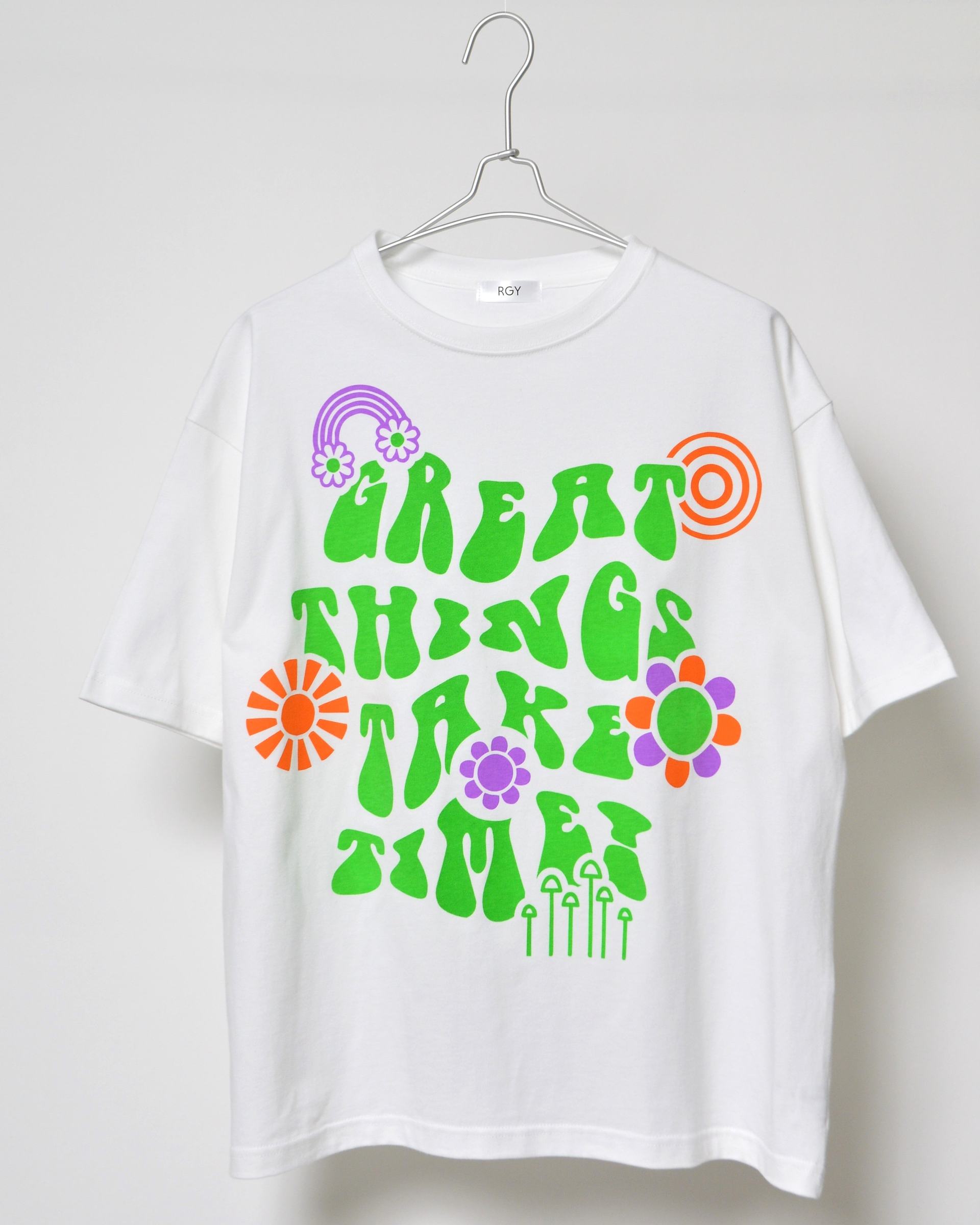 スピリトーゾ Spiritoso レトロヒッピービッグシルエットTシャツ