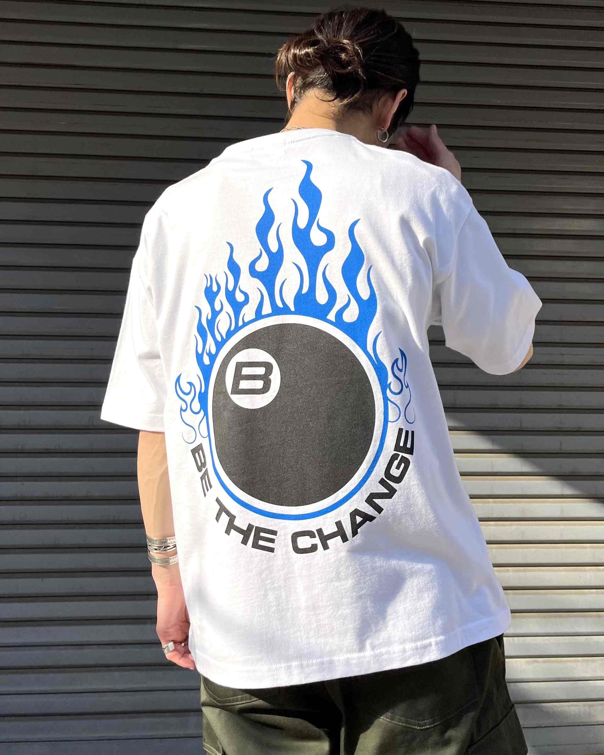 スピリトーゾ Spiritoso ビリヤード両面プリント ビッグシルエットTシャツ