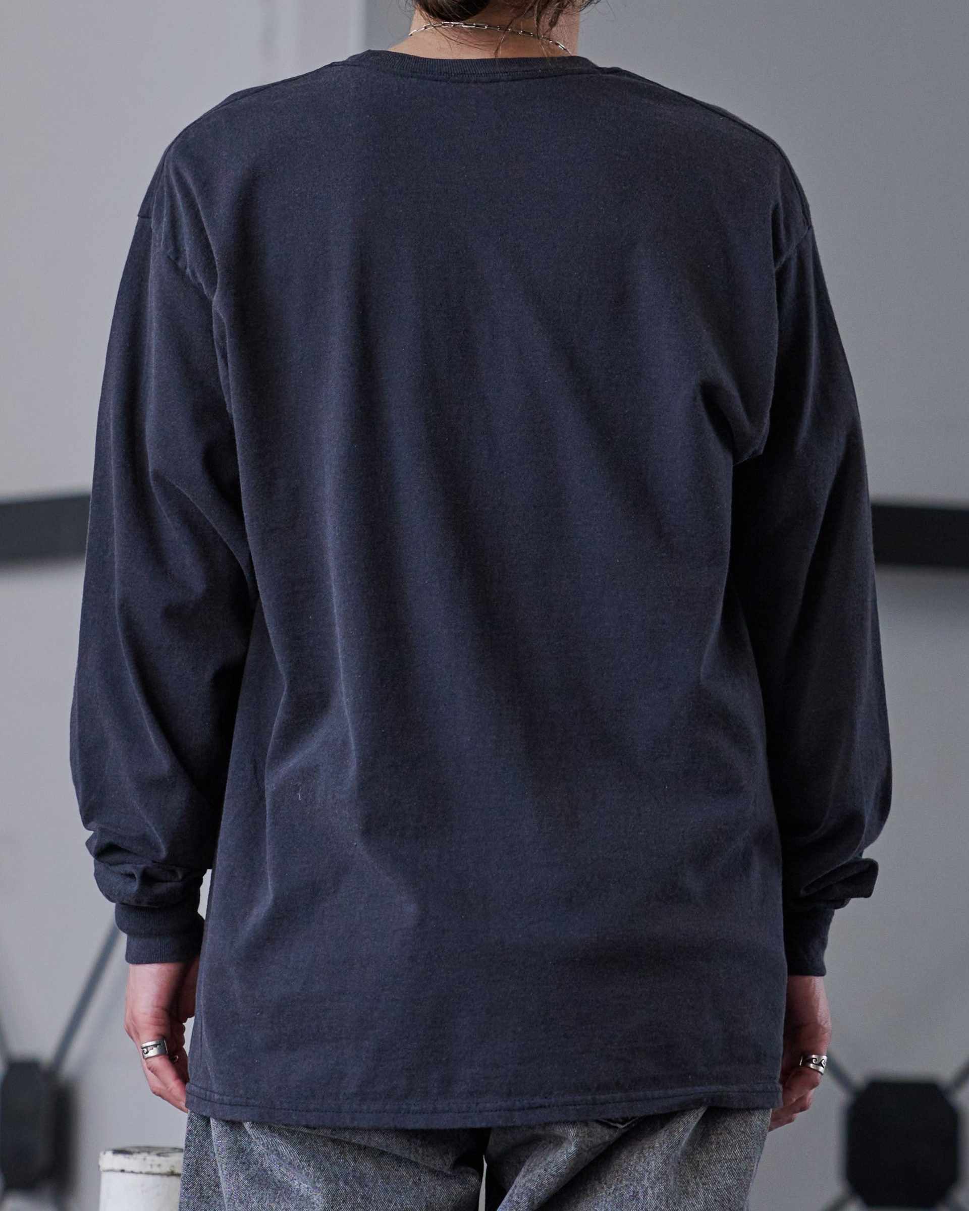 スピリトーゾ Spiritoso GILDAN 洗い加工 ヴィンテージ風ロンT