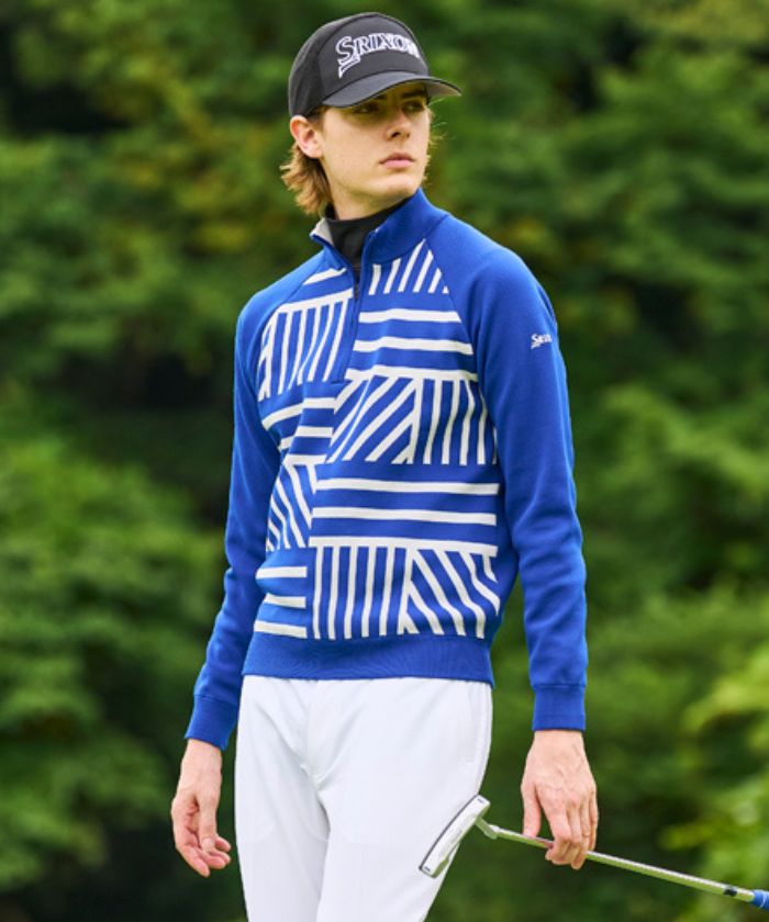 斯瑞克森 SRIXON 【松山專業共同開發】拉鍊上衣