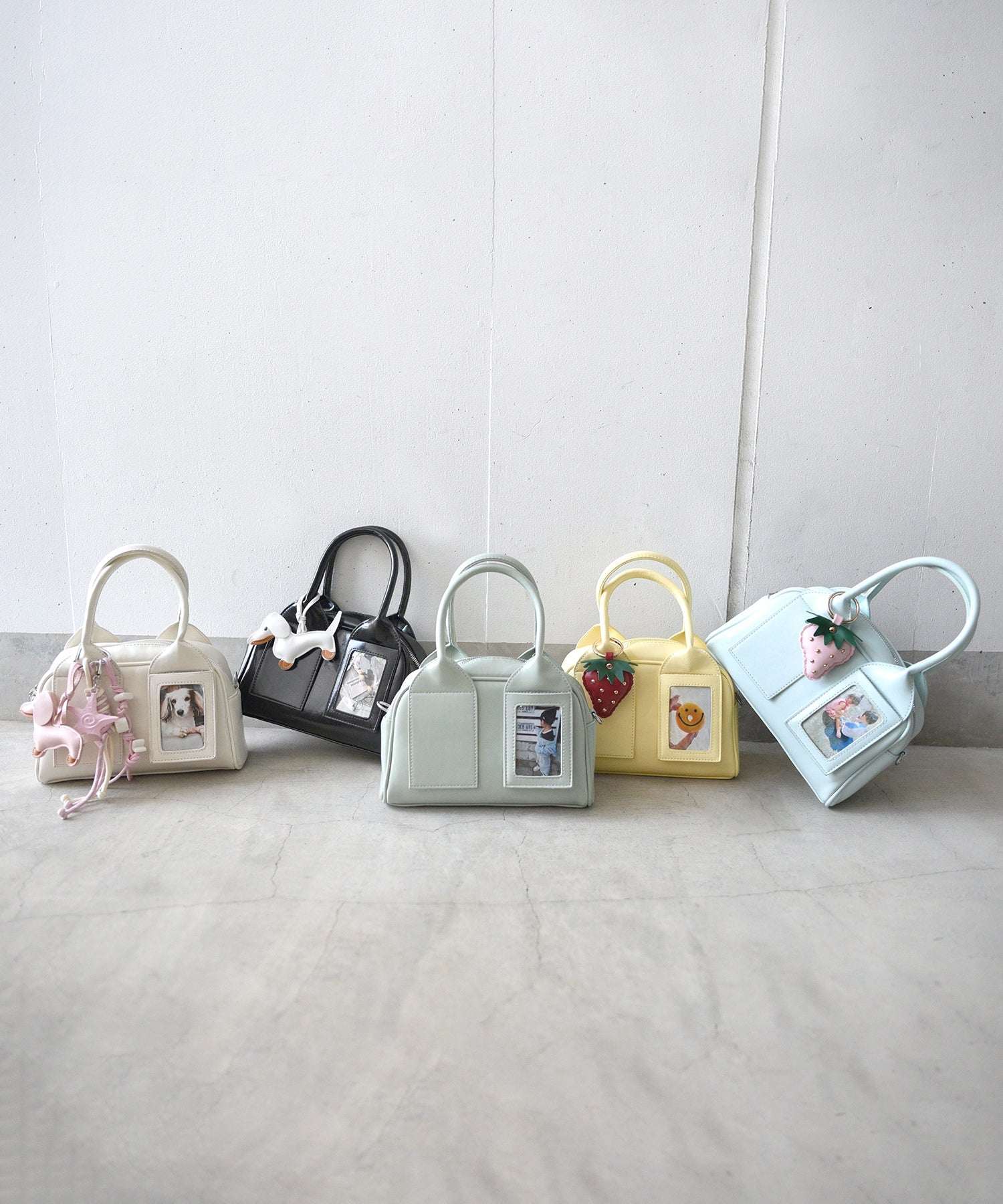 スタイロ styiro カードポケットボストントート/ショルダーバッグ （ライトグリーン） ライトグリーン