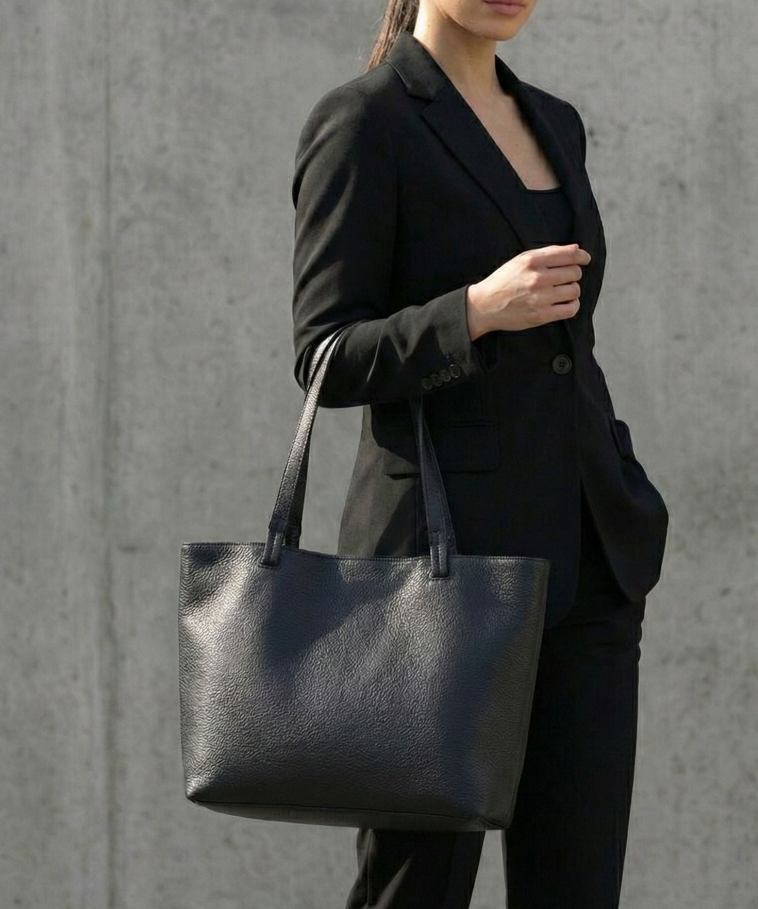 スタイロ styiro ポーチ付きA4トートバッグ （ブラック） ブラック