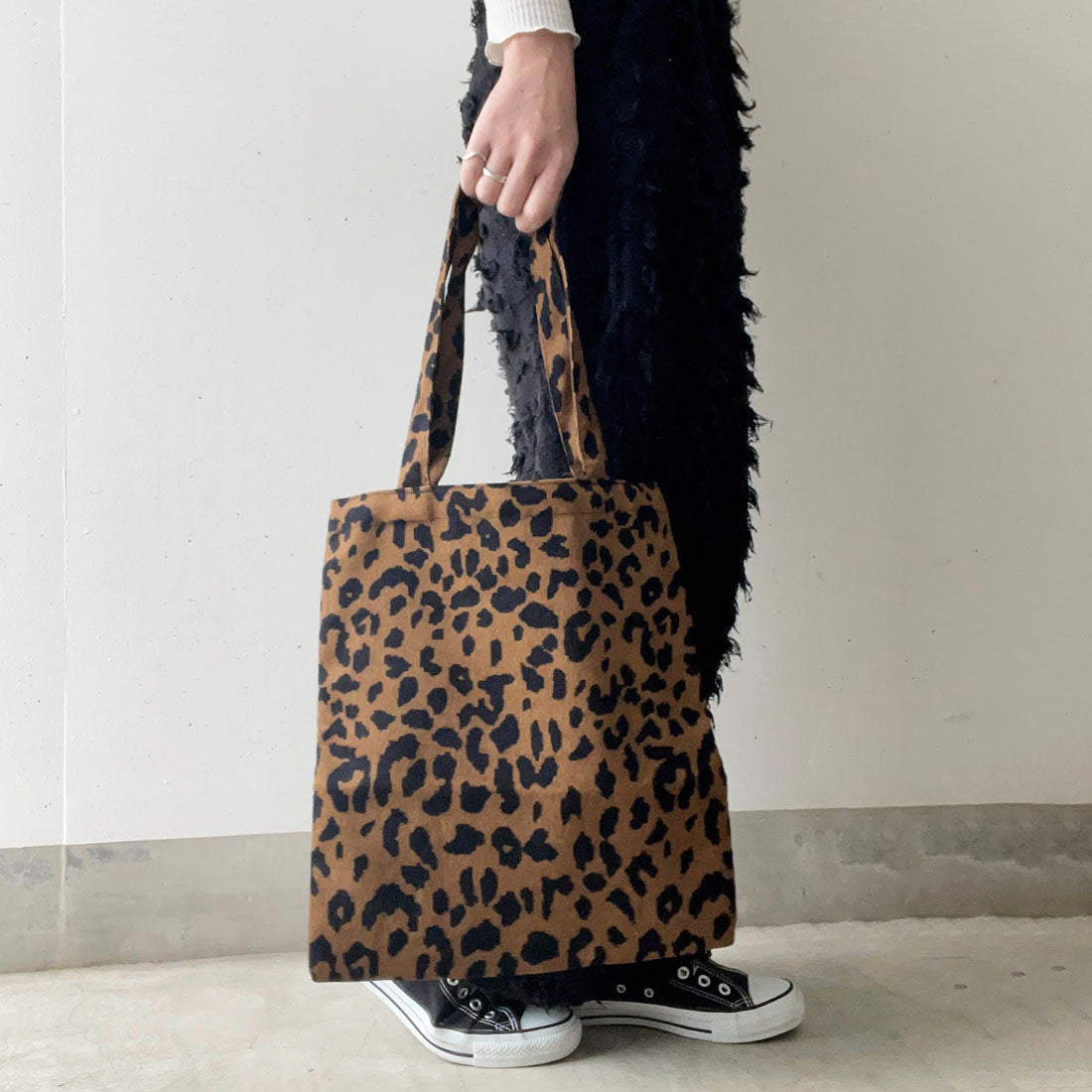 Styiro leopard print tote bag