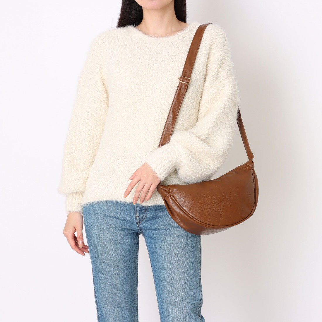 スタイロ styiro ラウンドショルダーバッグ （ブラウン） ブラウン