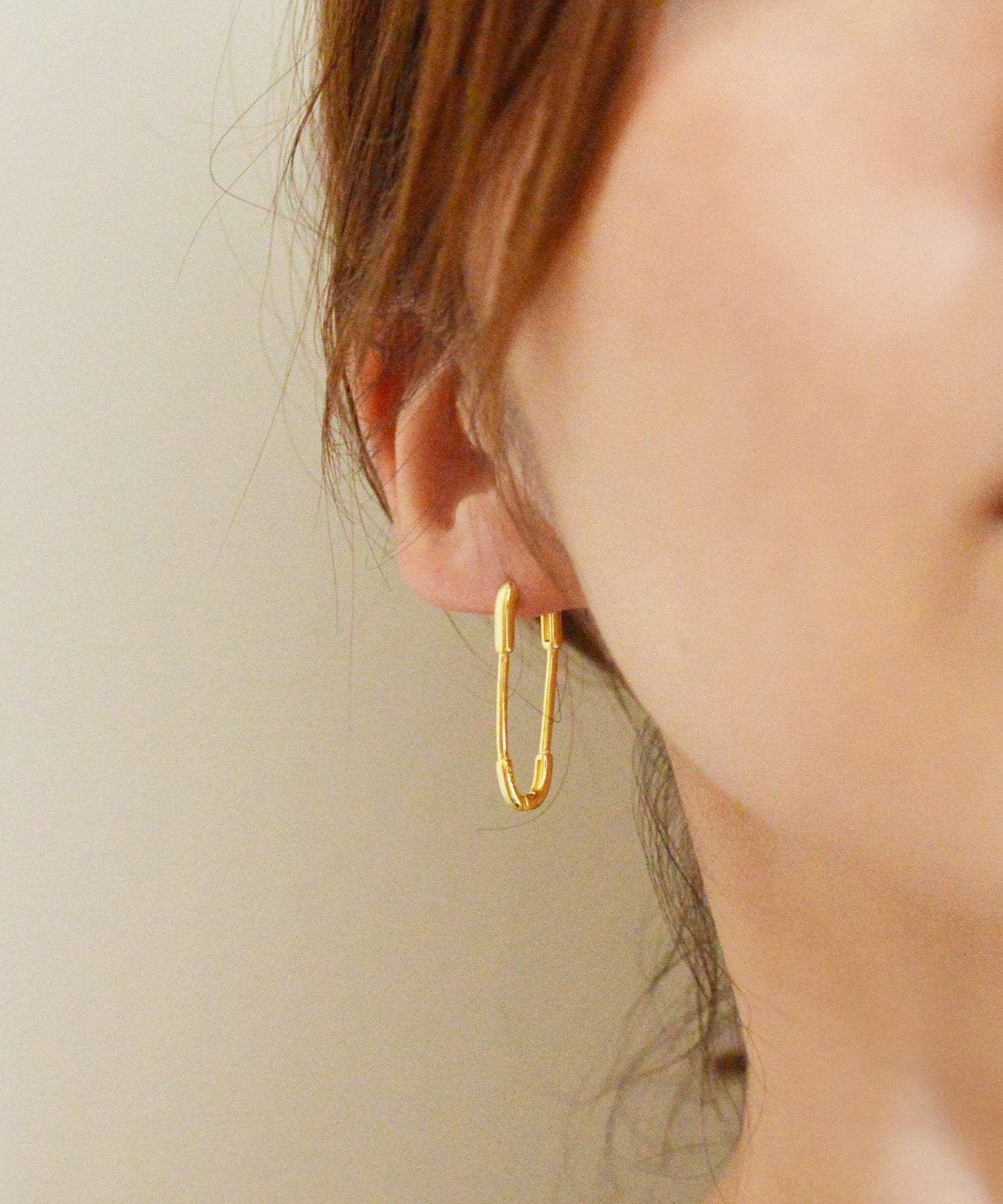 スタイロ styiro ニッケルフリー ピンズメタルピアス （ゴールド） ゴールド
