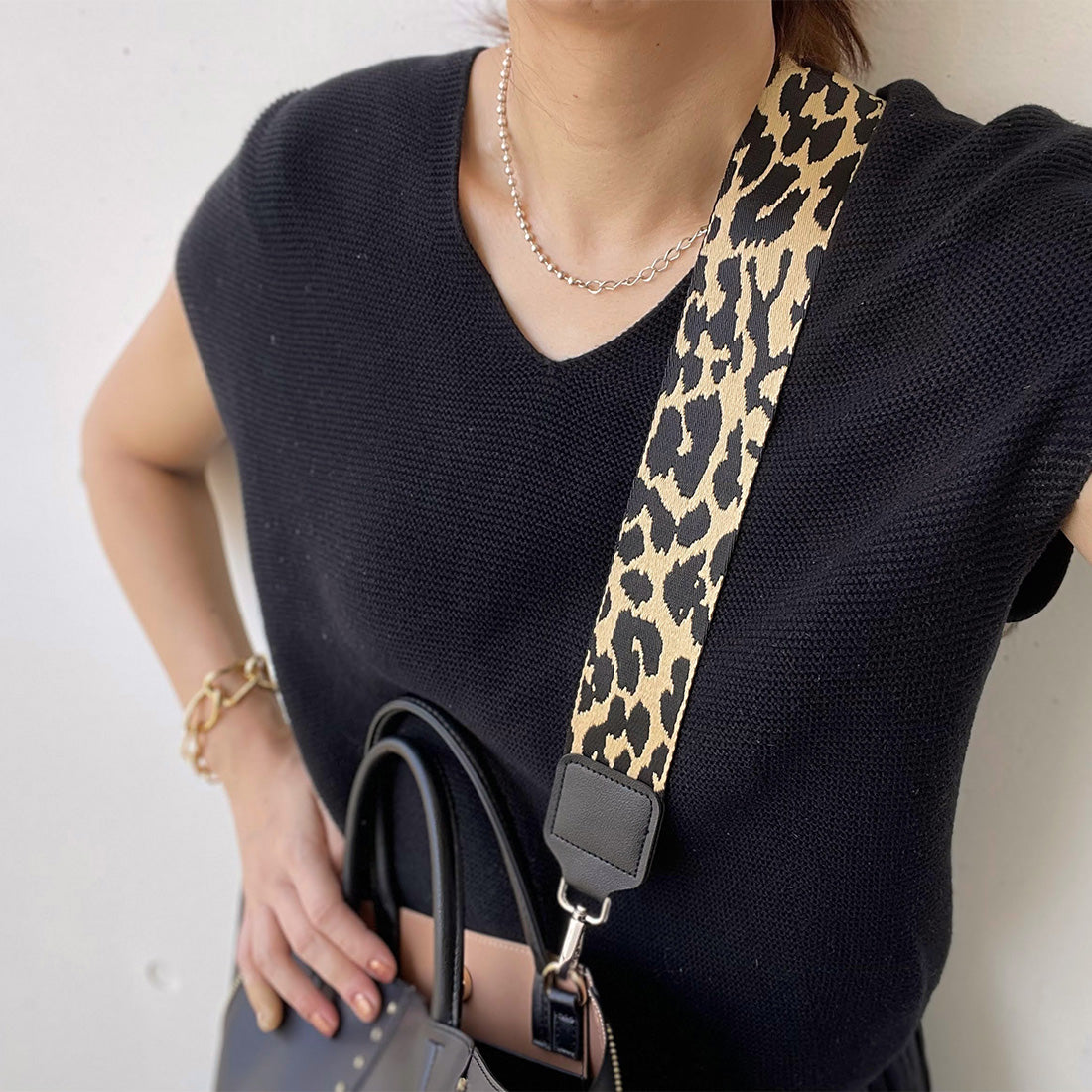 スタイロ styiro ヒョウ柄替えショルダー