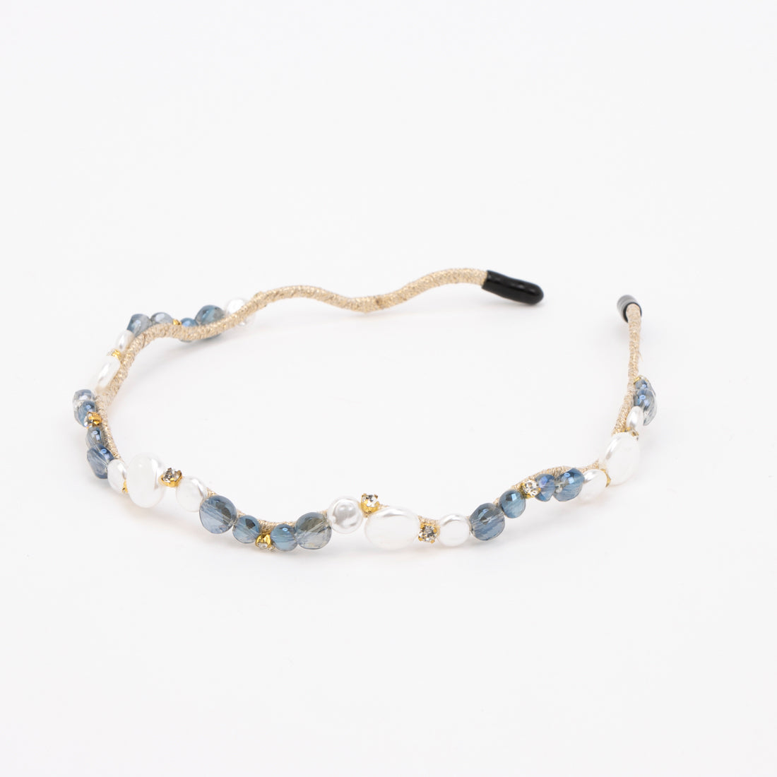 スタイロ styiro コインパールビジューカチューシャ （ブルー） ブルー