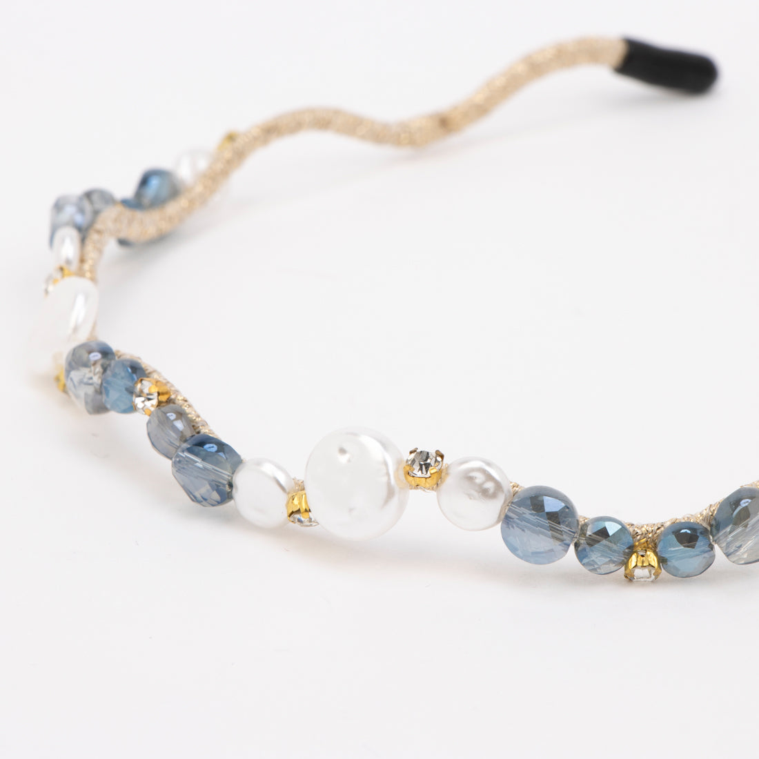 スタイロ styiro コインパールビジューカチューシャ （ブルー） ブルー