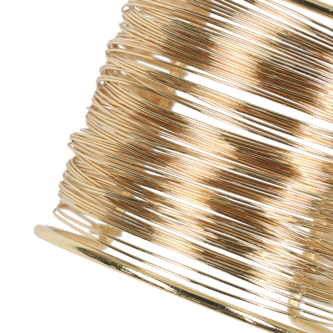 スタイロ styiro ワイヤーワイドバングル （ゴールド） ゴールド