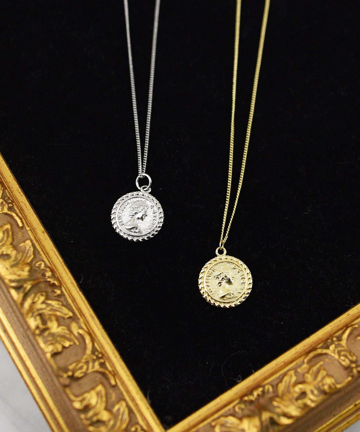 スタイロ styiro ニッケルフリーメタルコインネックレス （ゴールド） ゴールド