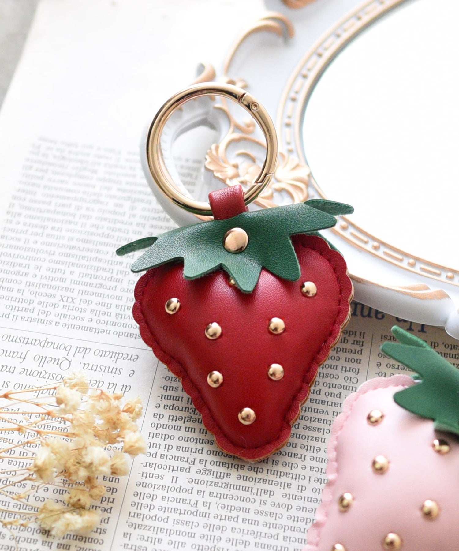 スタイロ styiro スタッズ苺チャーム （レッド） レッド