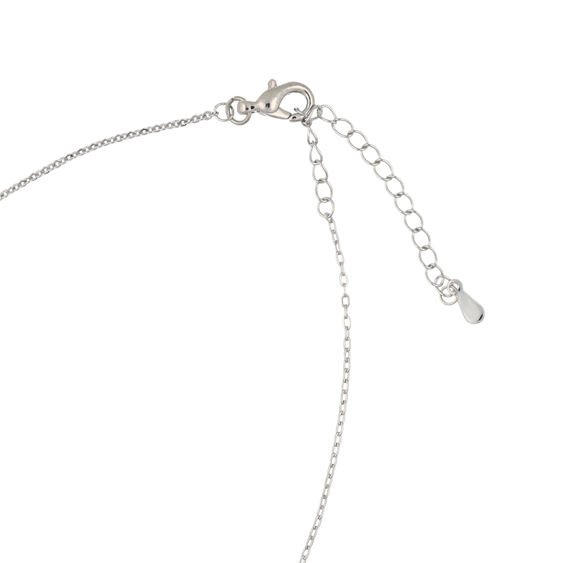 スタイロ styiro ニッケルフリー ドロップチャーム ラリエットネックレス （シルバー） シルバー
