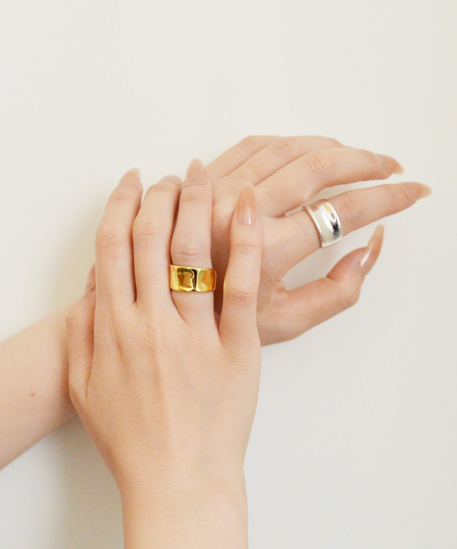 スタイロ styiro ニッケルフリー バルキーメタルリング （シルバー） シルバー