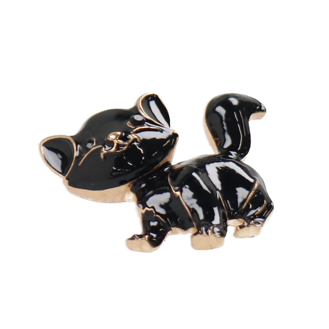 スタイロ styiro ぽってりキャットブローチ （ブラック） ブラック