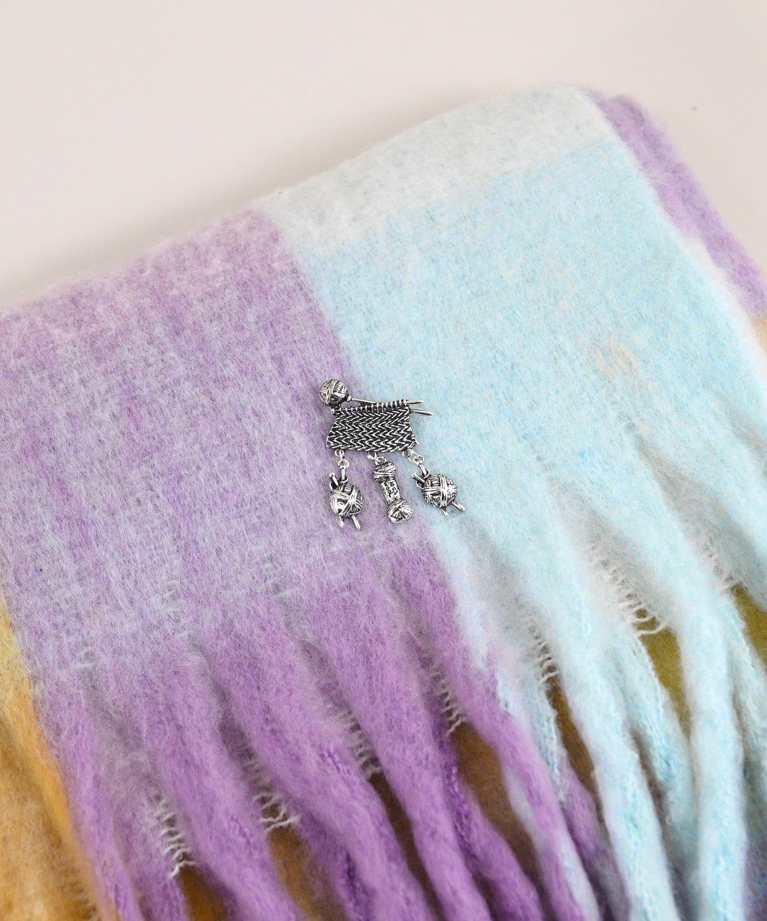 スタイロ styiro Knit & Purl broach （シルバー） シルバー