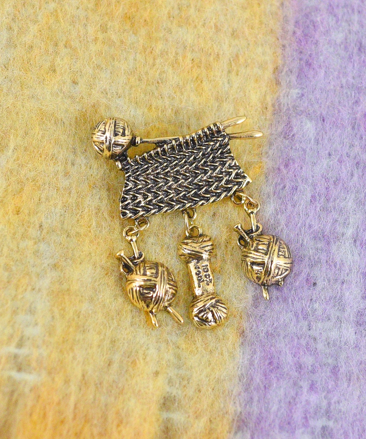 スタイロ styiro Knit & Purl broach （ゴールド） ゴールド