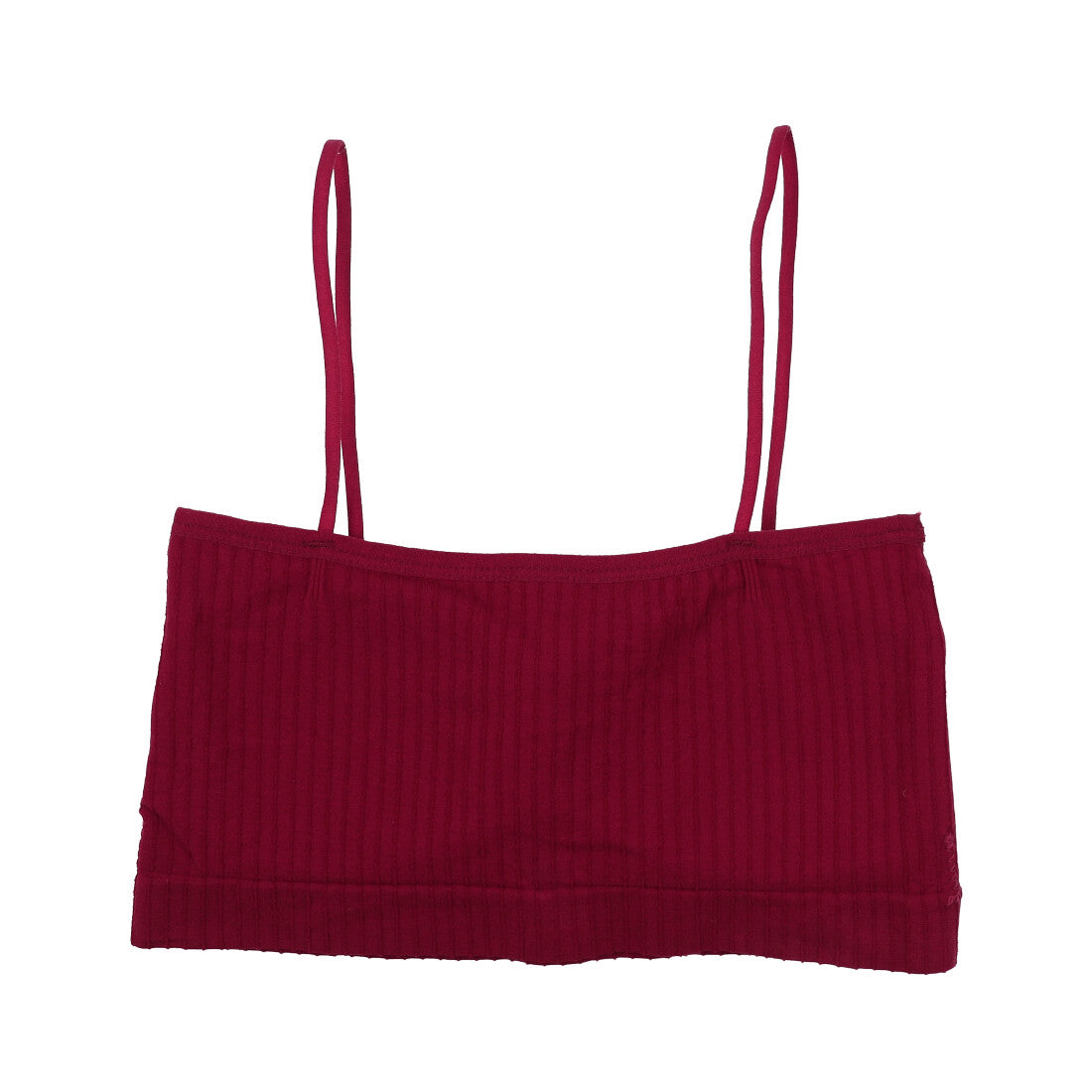 スタイロ styiro カップインチューブリブシームレスブラトップ ノンワイヤー （レッド） レッド