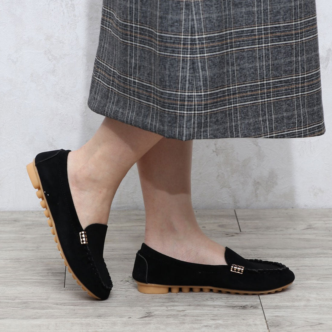 スタイルブロック STYLEBLOCK モカシンシューズ