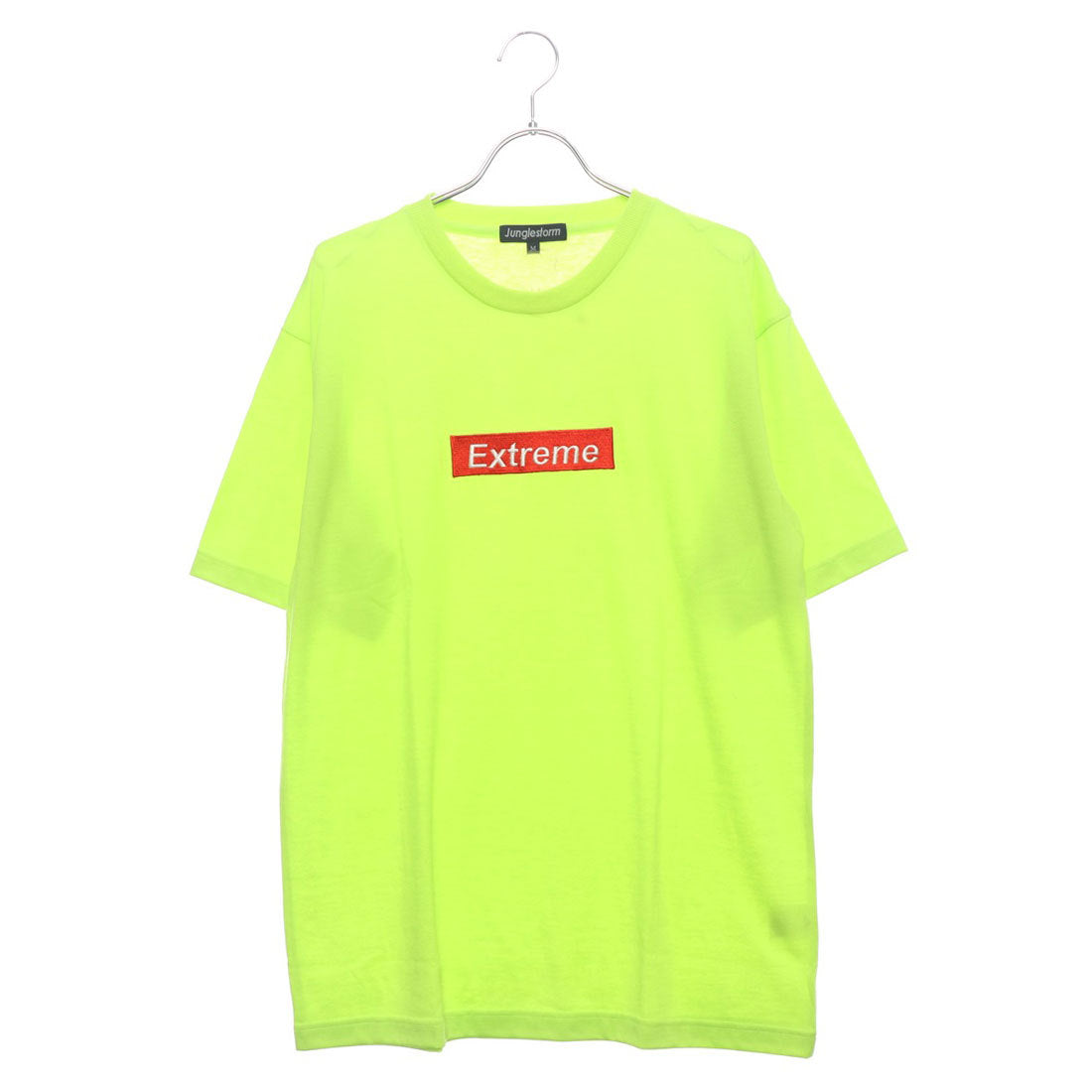 スタイルブロック STYLEBLOCK ビッグシルエットドロップショルダーボックスロゴ胸刺繍半袖Tシャツカットソー