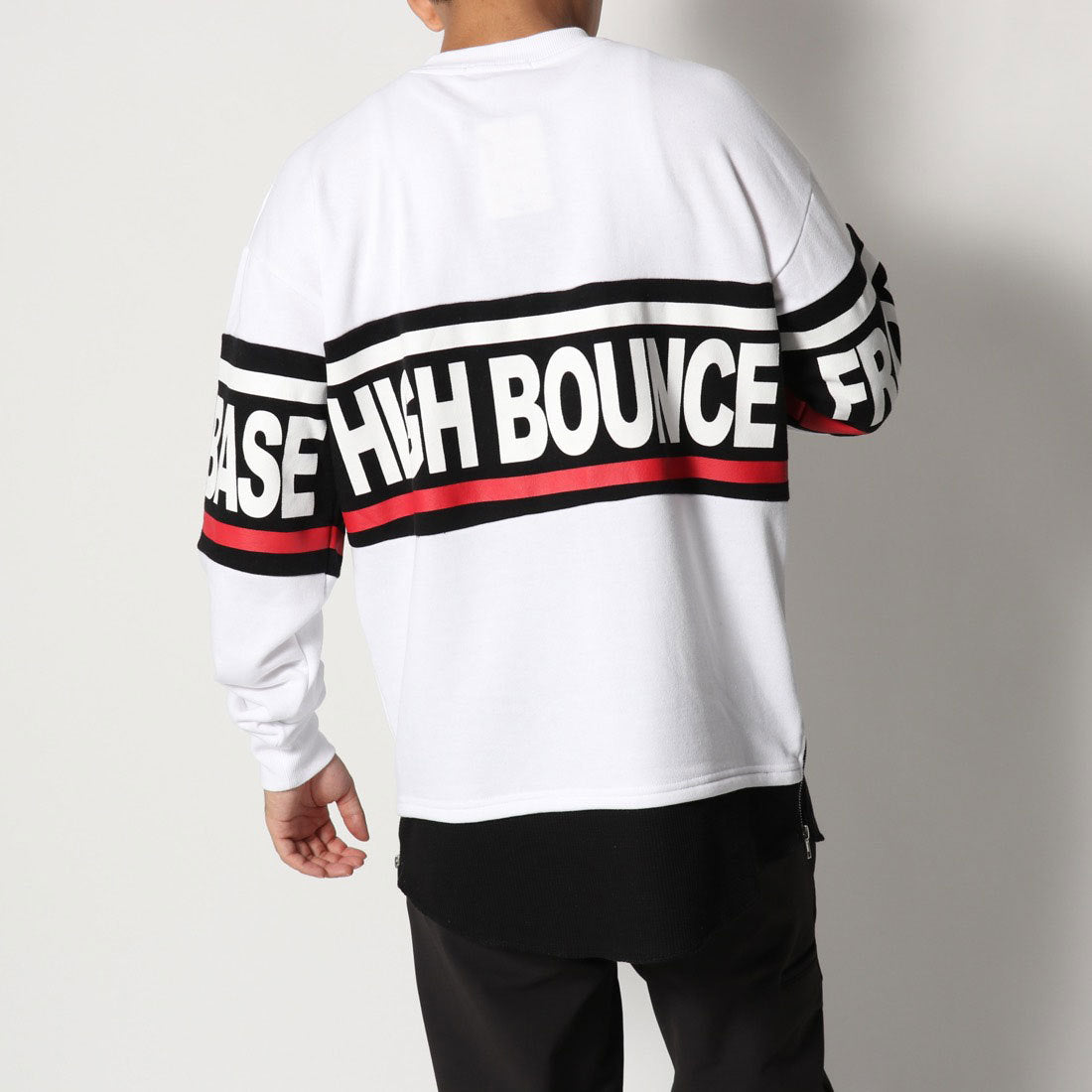 スタイルブロック STYLEBLOCK フェイクレイヤード切り替えトレーナー （オフ） オフ