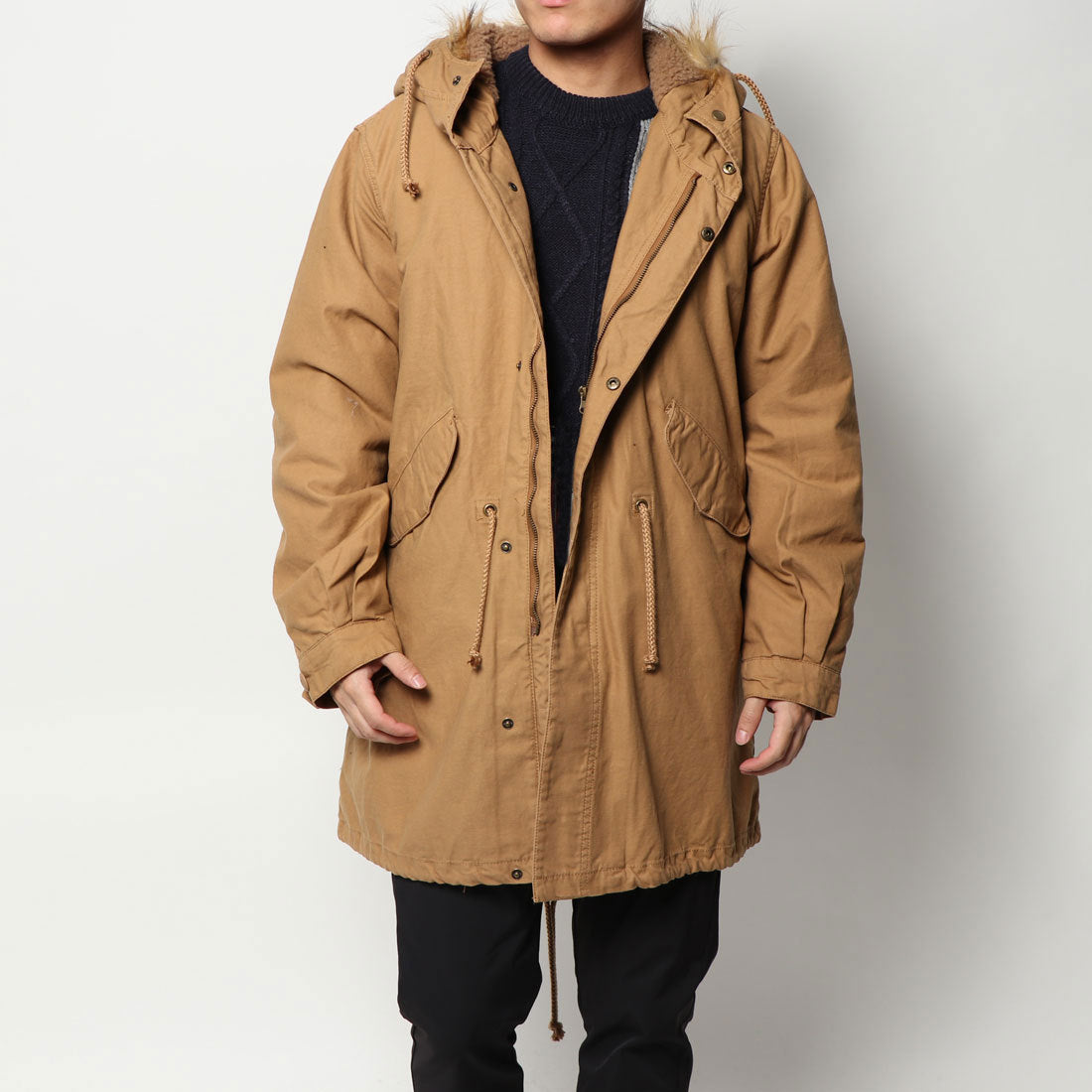スタイルブロック STYLEBLOCK 裏ボアモッズコート
