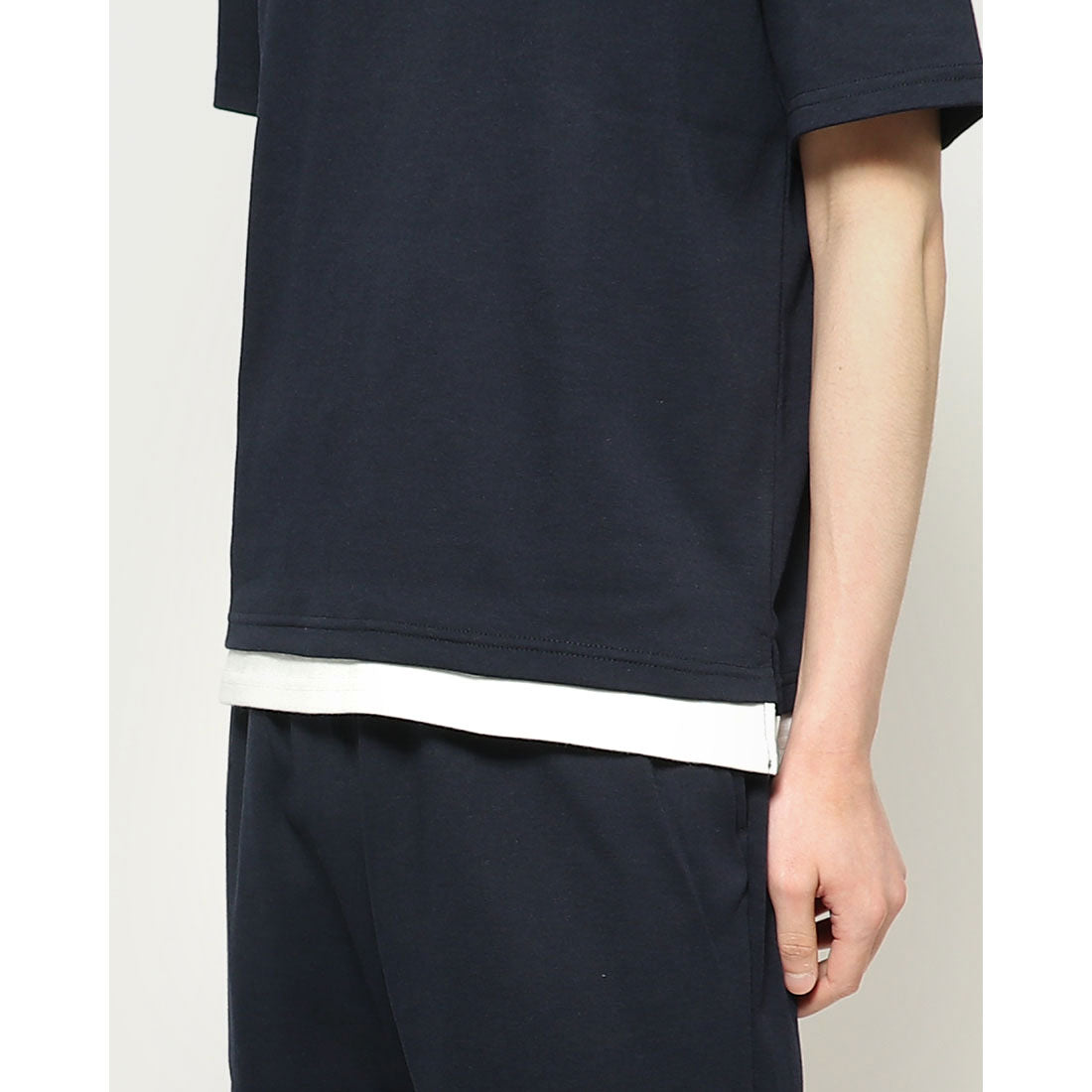 スタイルブロック STYLEBLOCK スムースTシャツ＆ショートパンツ上下セットアップ