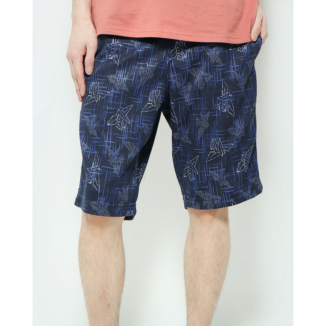 スタイルブロック STYLEBLOCK リサイクルJQDNAVY柄ショーツ