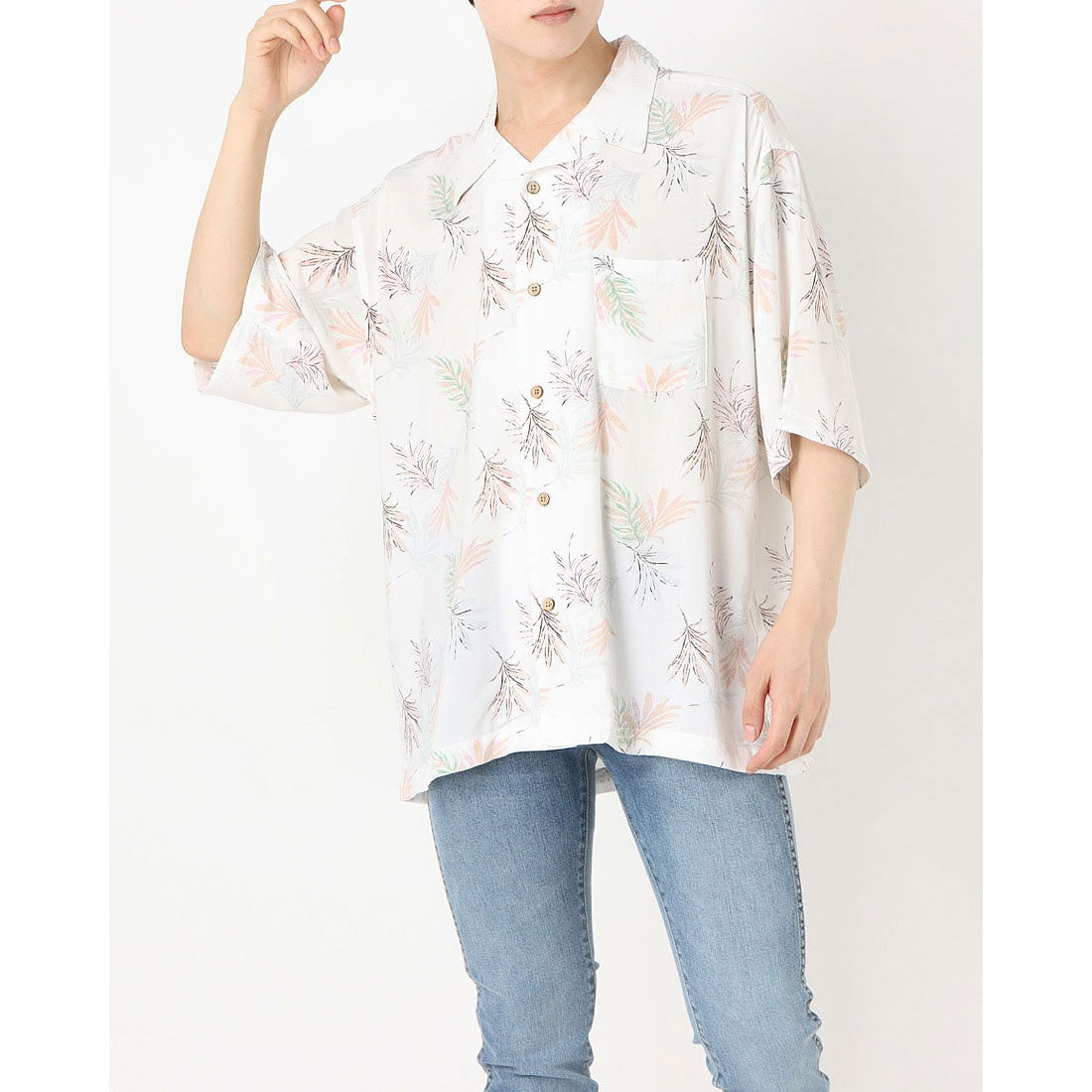 スタイルブロック STYLEBLOCK レーヨンビッグアロハシャツ