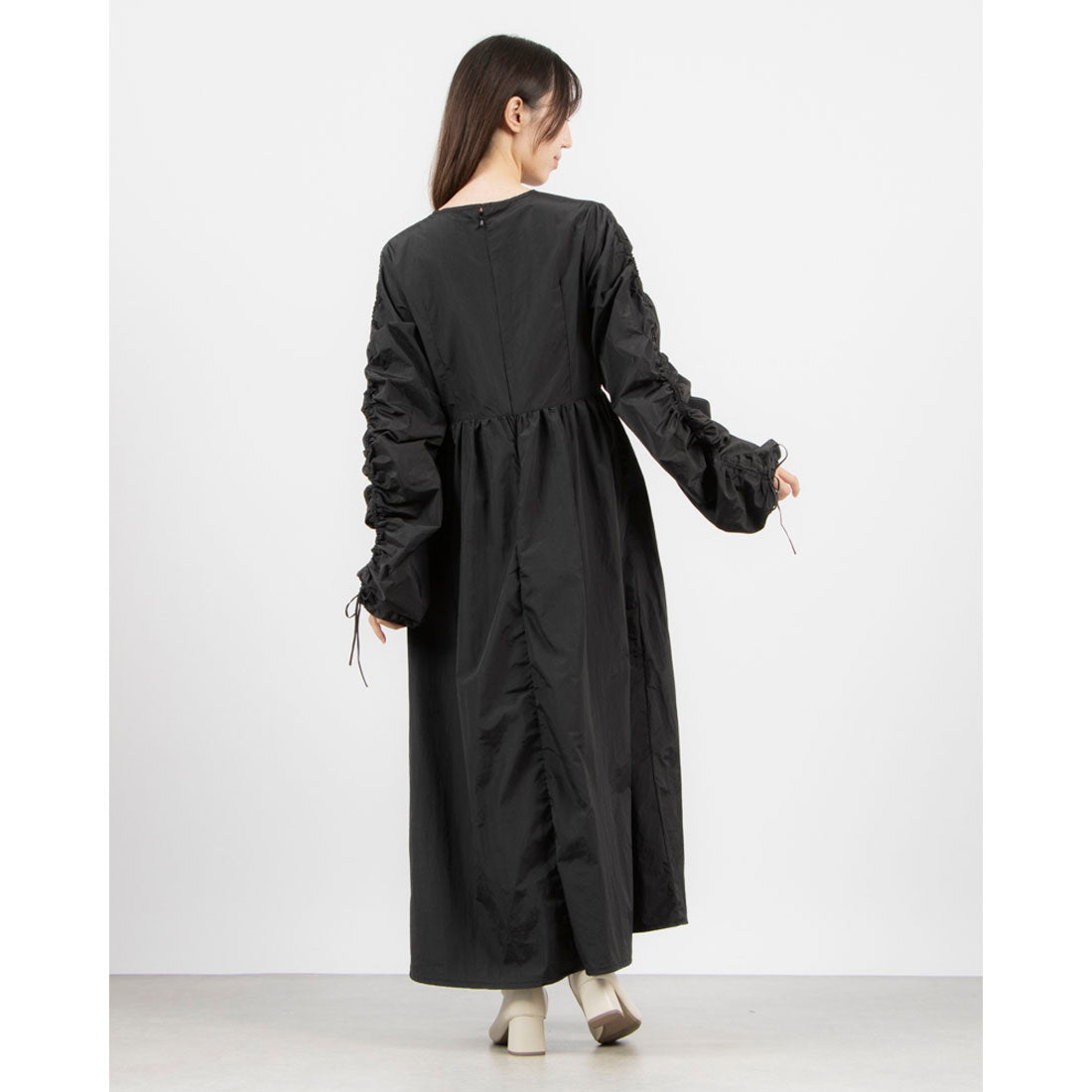 スタイルブロック STYLEBLOCK Nタフタドロストワンピース