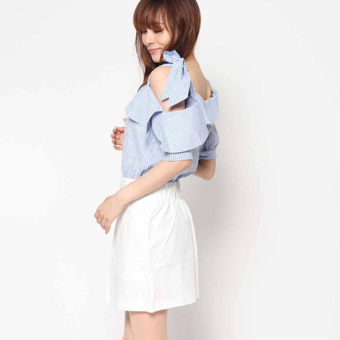 スタイルブロック STYLEBLOCK ストライプ柄セットアップ