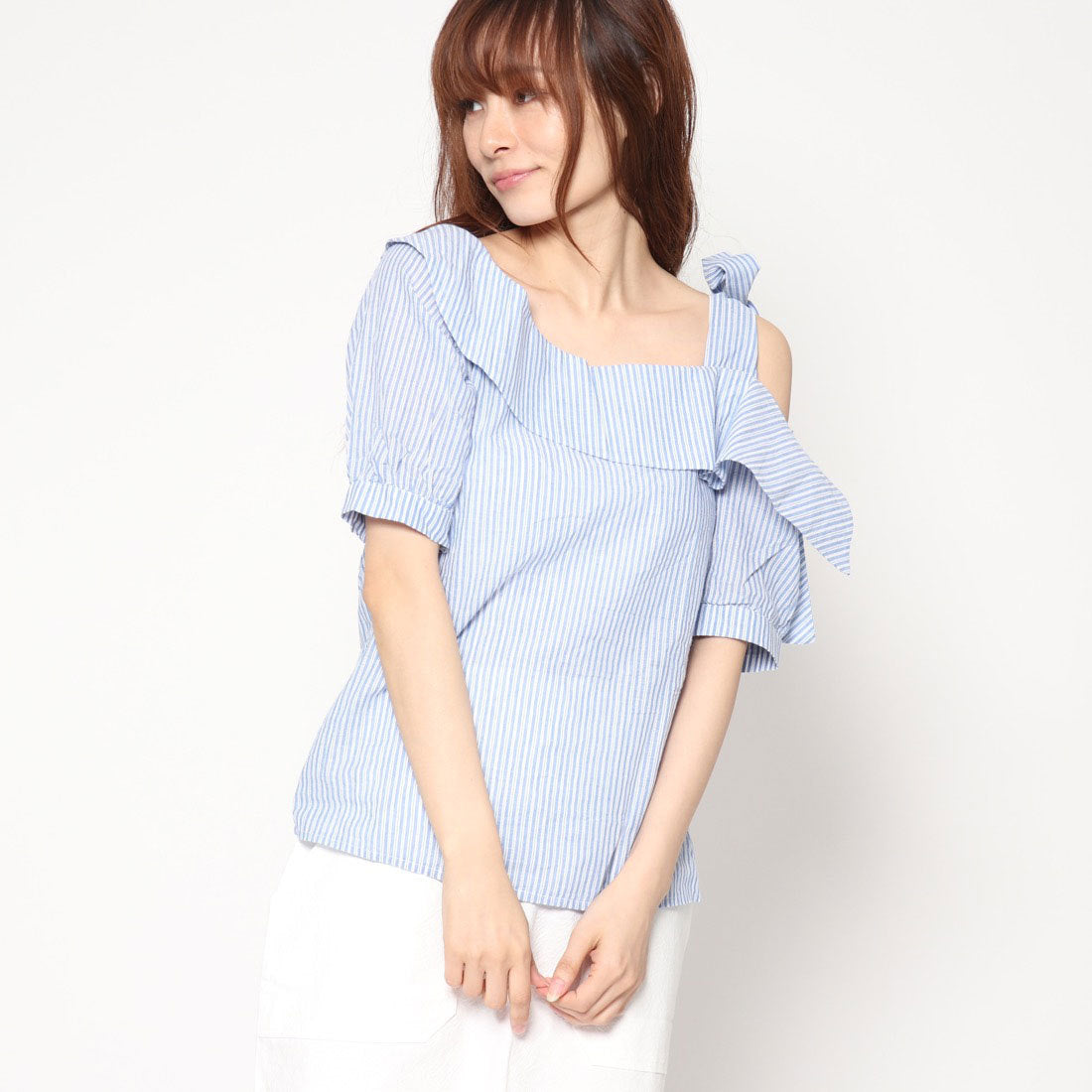 スタイルブロック STYLEBLOCK ストライプ柄セットアップ