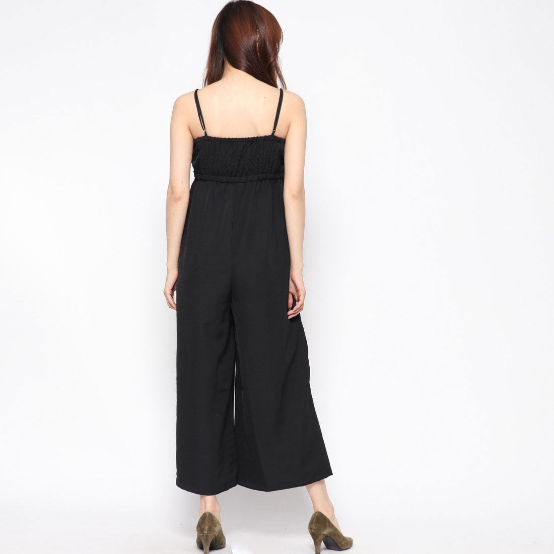 スタイルブロック STYLEBLOCK Eツイルサイドスリットオールインワン