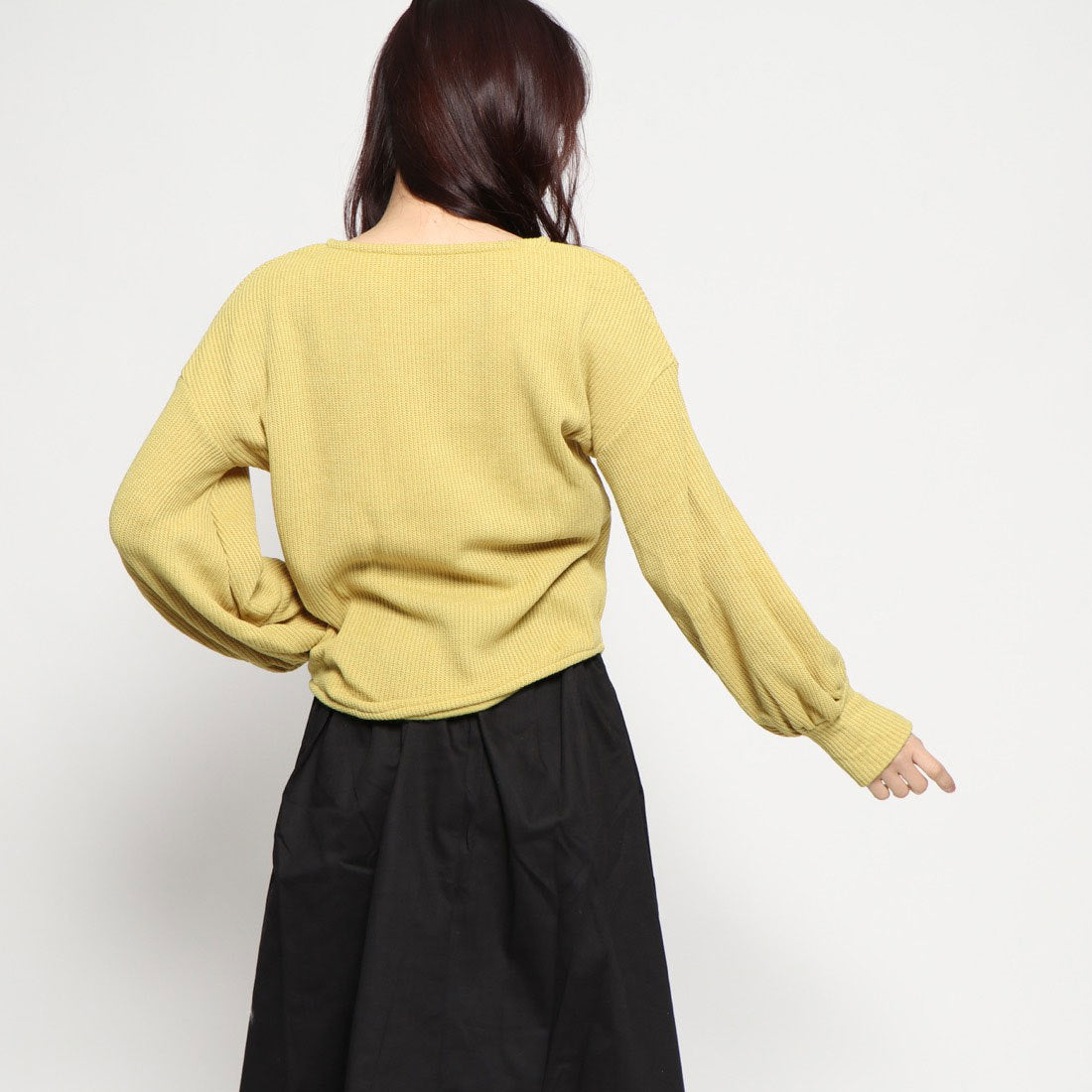 スタイルブロック STYLEBLOCK ヘア糸ニットソープルオーバー