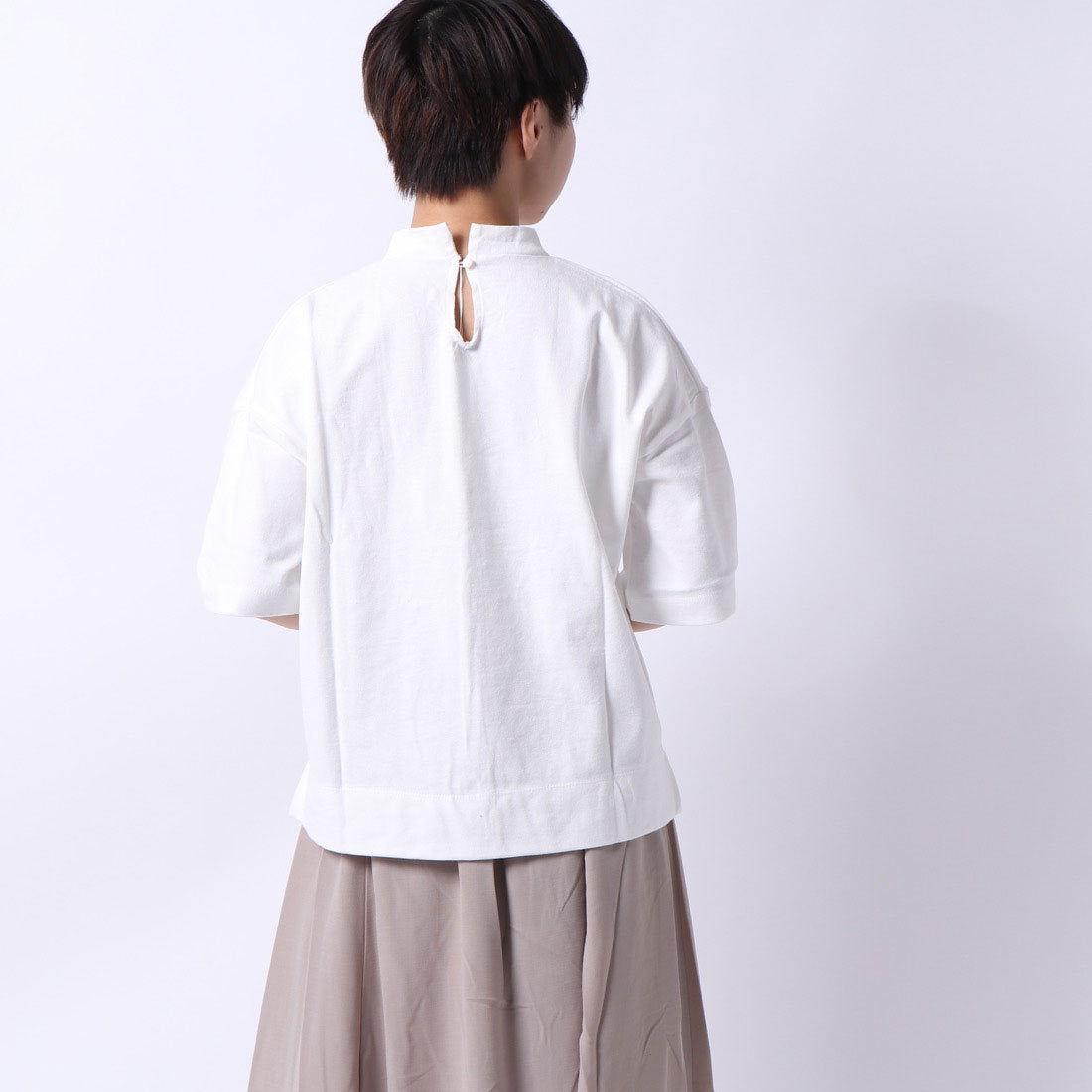 スタイルブロック STYLEBLOCK 天竺ハイネックTシャツ