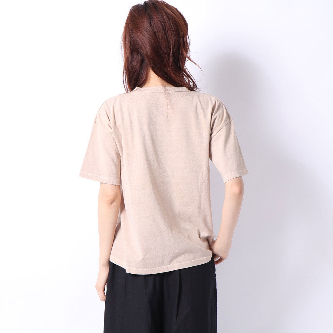 スタイルブロック STYLEBLOCK 天竺ピグメント加工Tシャツ