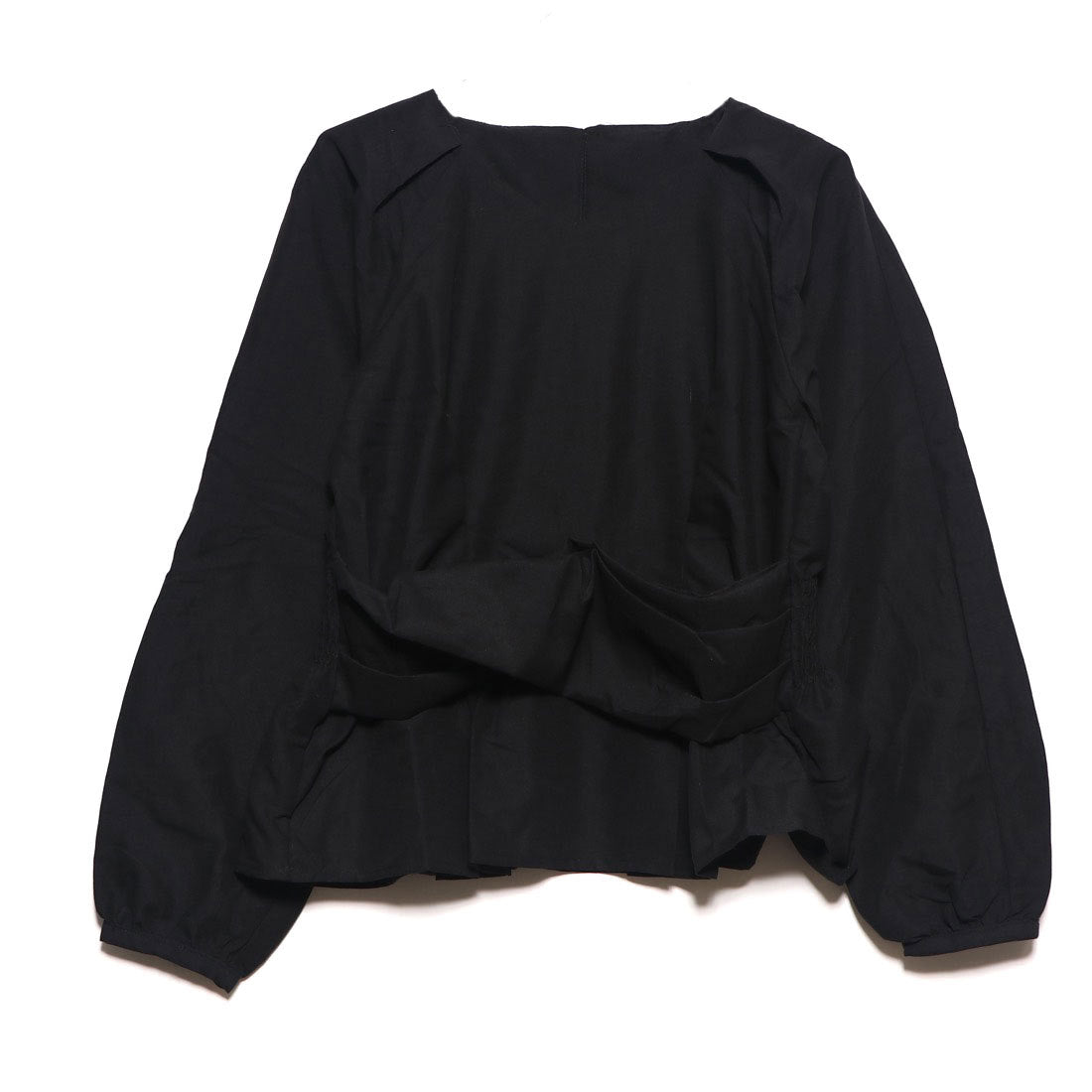 スタイルブロック STYLEBLOCK Eツイルツイストベルトタックブラウス
