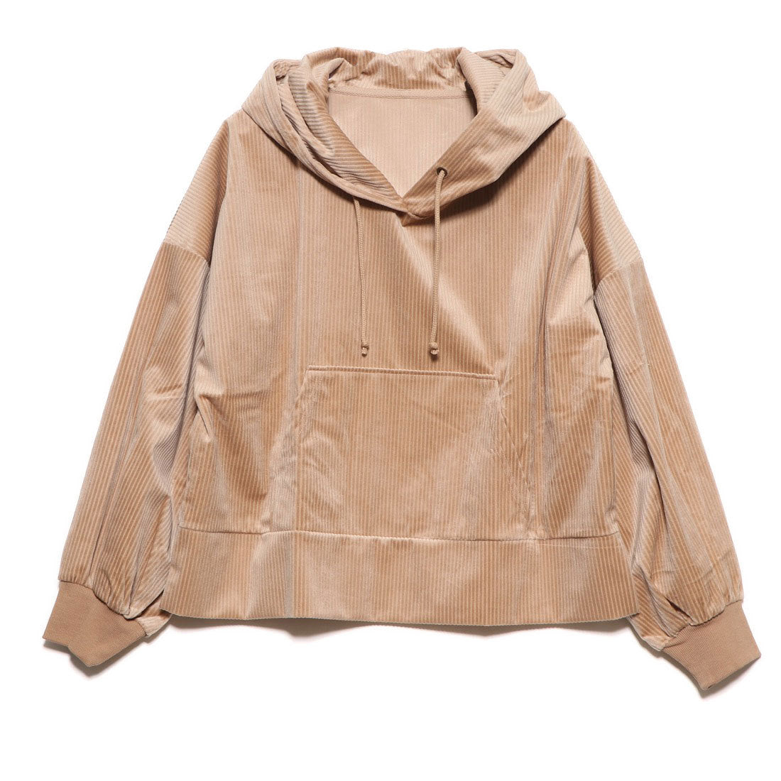 スタイルブロック STYLEBLOCK カットコーデュロイフーディープルオーバー