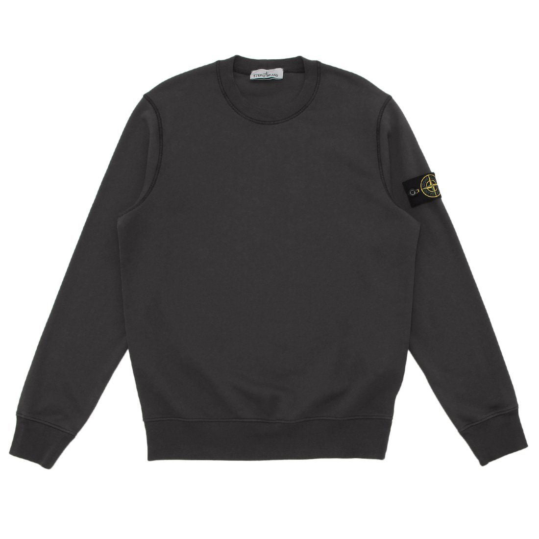 ストーンアイランド STONE ISLAND スウェット クルーネック リブディテール トレーナー グレー メンズ STONE ISLAND K1S15 6100044 S0051 V0065 （CHARCOAL） CHARCOAL