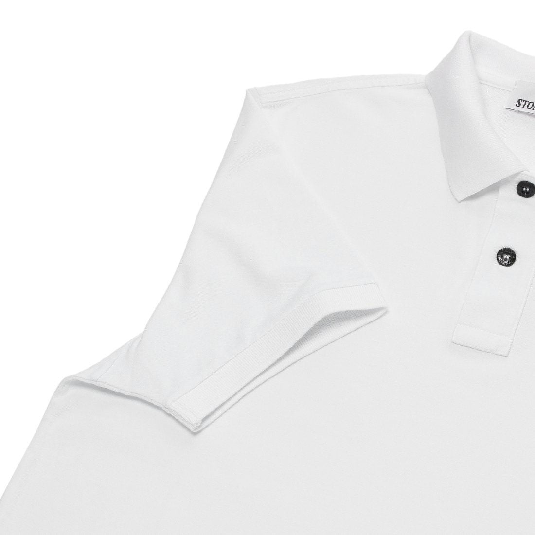 ストーンアイランド STONE ISLAND Tシャツ カットソー Compassパッチ ポロシャツ ホワイト メンズ STONE ISLAND K1S15 22002SC S0017 V1001 （WHITE） WHITE