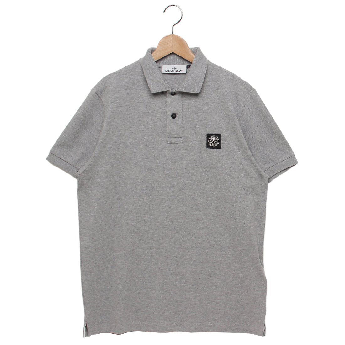 ストーンアイランド STONE ISLAND Tシャツ カットソー Compassパッチ ポロシャツ グレー メンズ STONE ISLAND K1S15 22002SC S0017 V0M64 （MELANGE GREY） MELANGE GREY