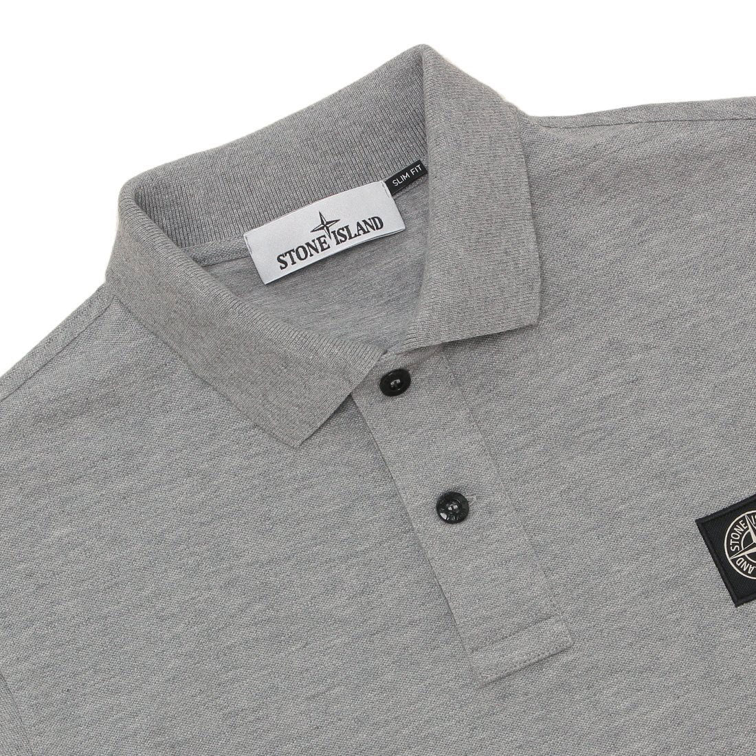 ストーンアイランド STONE ISLAND Tシャツ カットソー Compassパッチ ポロシャツ グレー メンズ STONE ISLAND K1S15 22002SC S0017 V0M64 （MELANGE GREY） MELANGE GREY