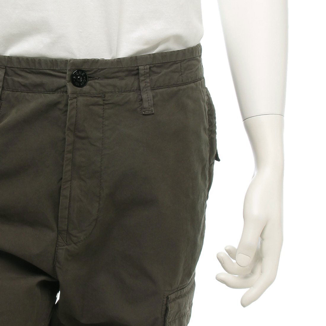 ストーンアイランド STONE ISLAND パンツ スーピマコットン カーゴパンツ カーキグリーン メンズ STONE ISLAND K1S15 3100304 S0010 V0054 （MILITARY GREEN） MILITARY GREEN