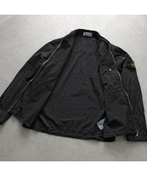 ストーンアイランド STONE ISLAND STONE ISLAND シャツジャケット 1200038 S0019 （V0029/ブラック） V0029/ブラック